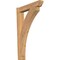 Ekena Millwork Thorton Slat Smooth Outlooker, Western Red Cedar, 5 1/2"W x 26"D x 38"H OUT06X26X38THR06SWR - alternate 1
